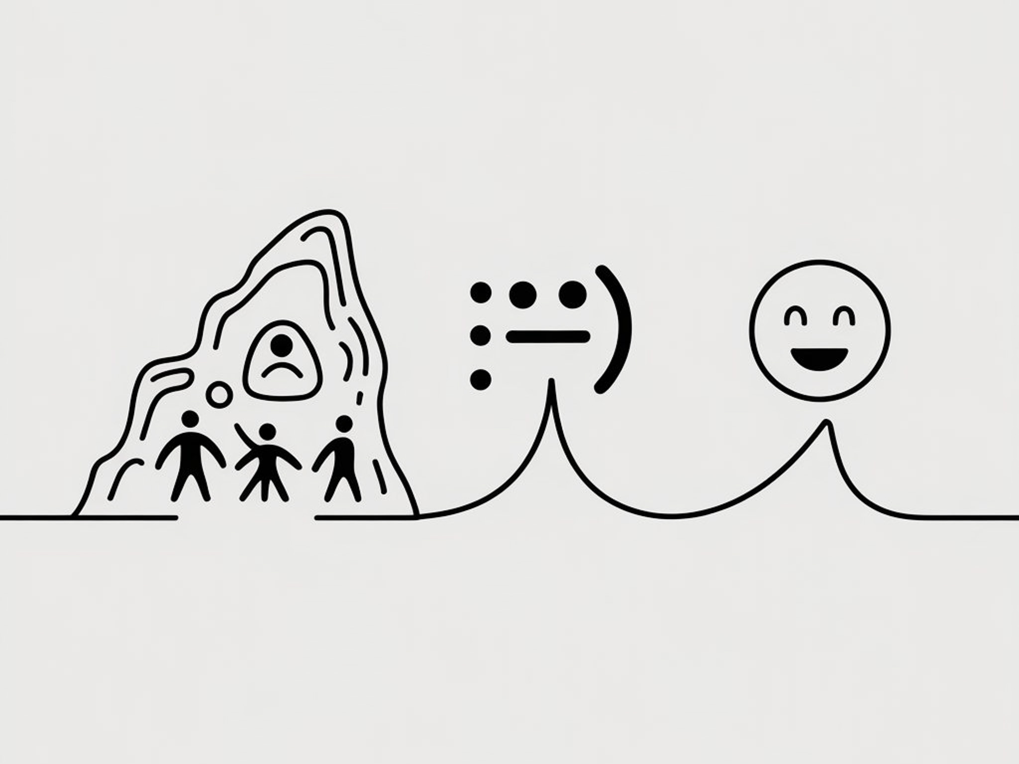 Pictograms, emoticons and emojis