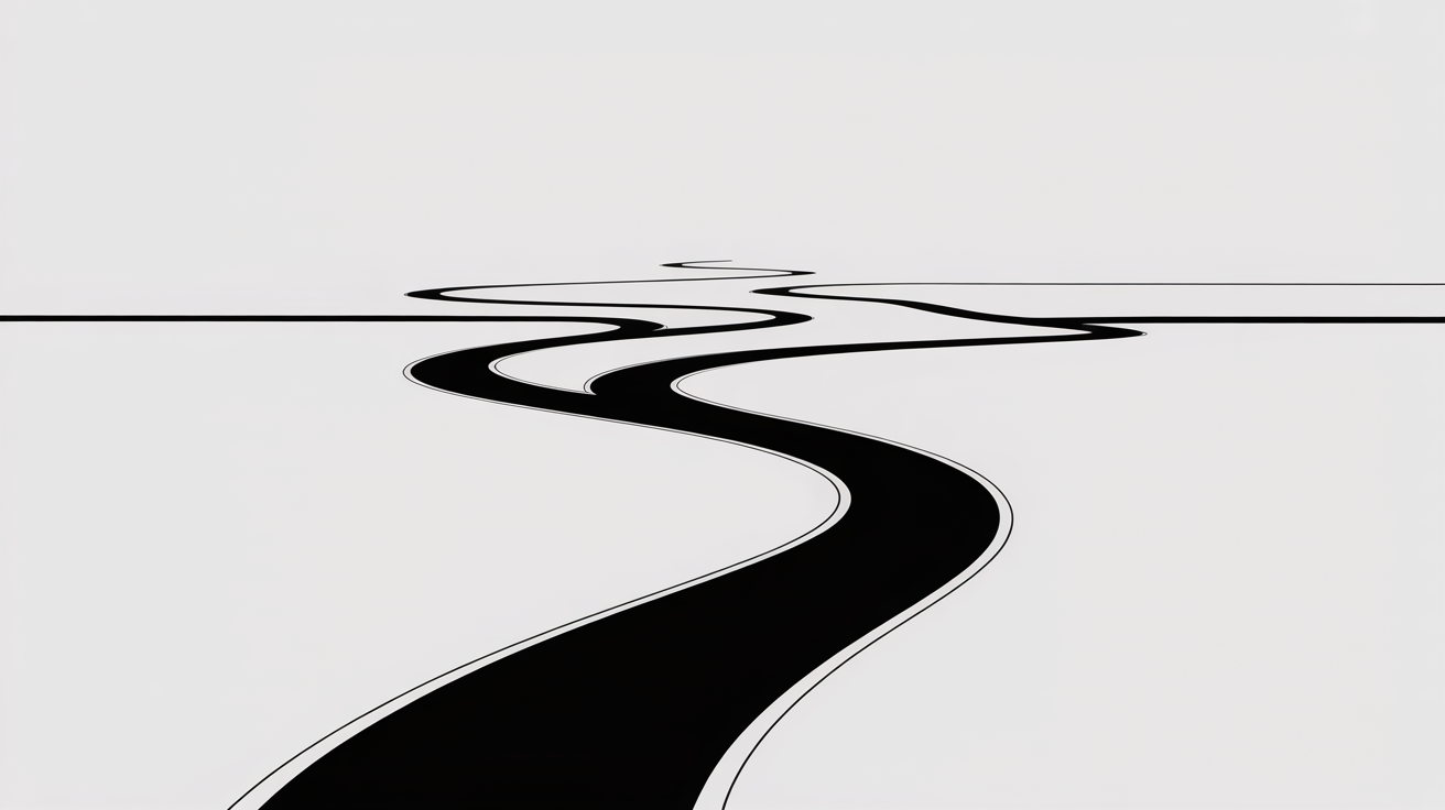 A branching path illustration representing exploratory consistency